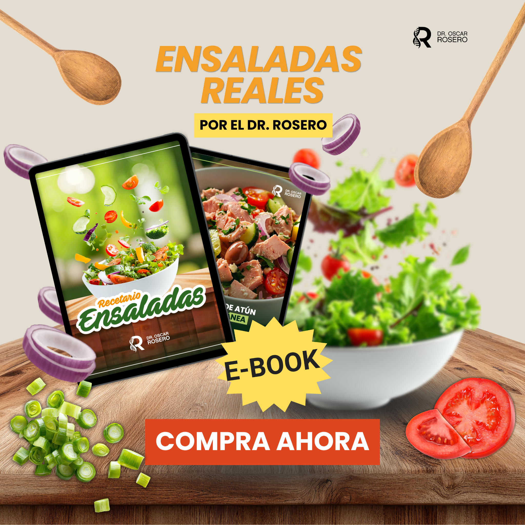 Endocrinorosero Facebook ad: Recetas Low Carb | Dr. Óscar Rosero