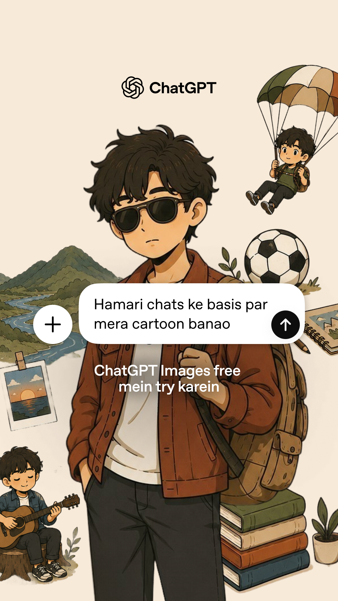 ChatGPT Facebook ad
