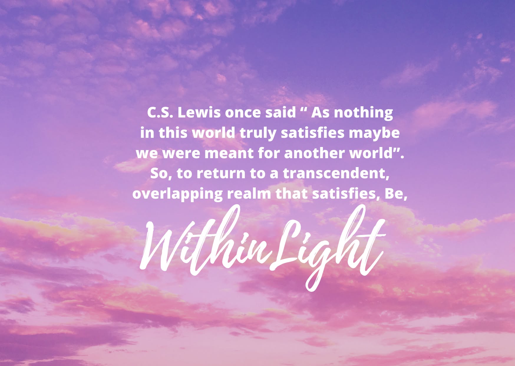 WithinLight Facebook ad