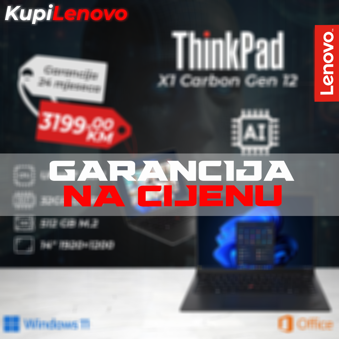 KupiLenovo.ba Facebook ad: Samo na KupiLenovo.ba!