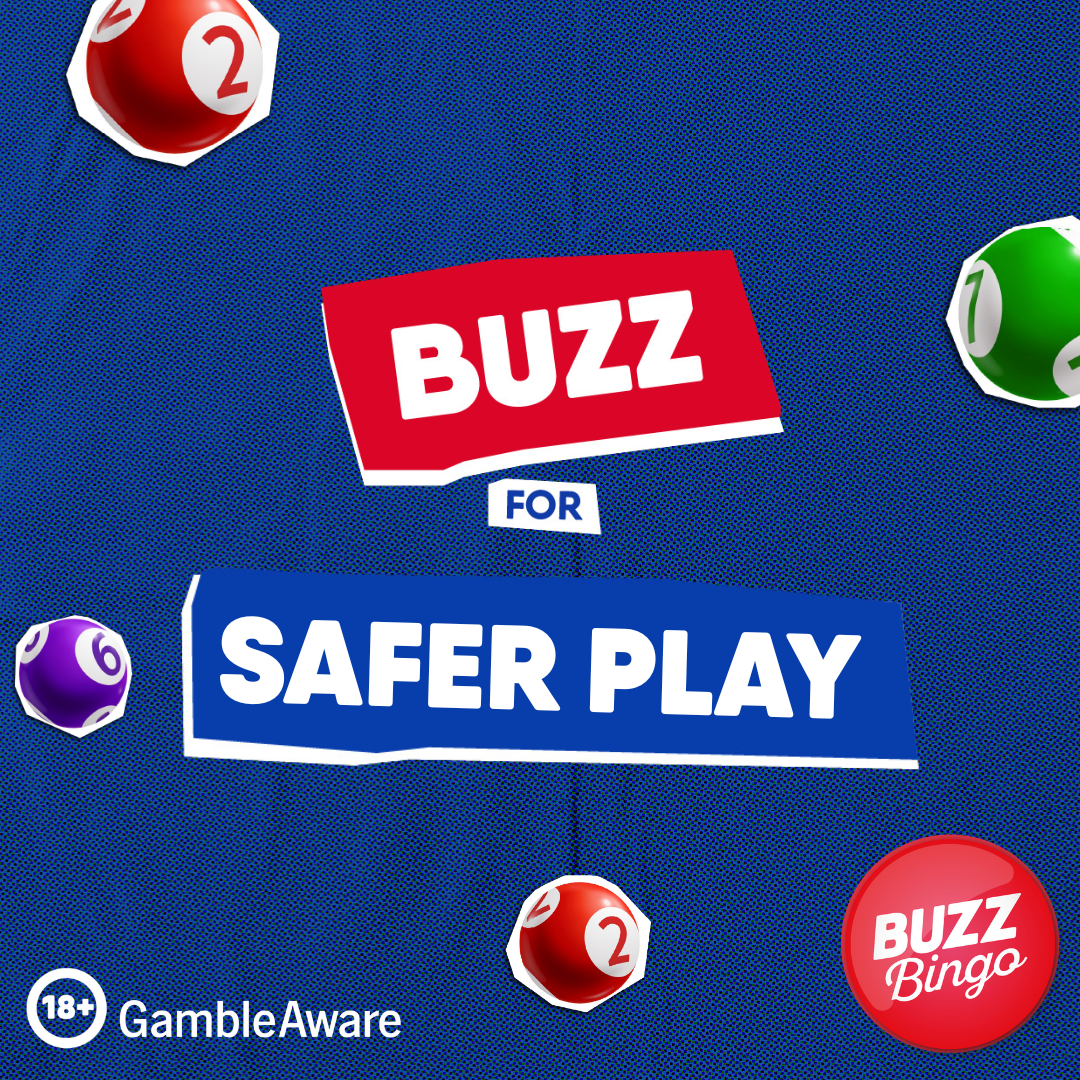 Buzz Bingo Facebook ad: Play Safely