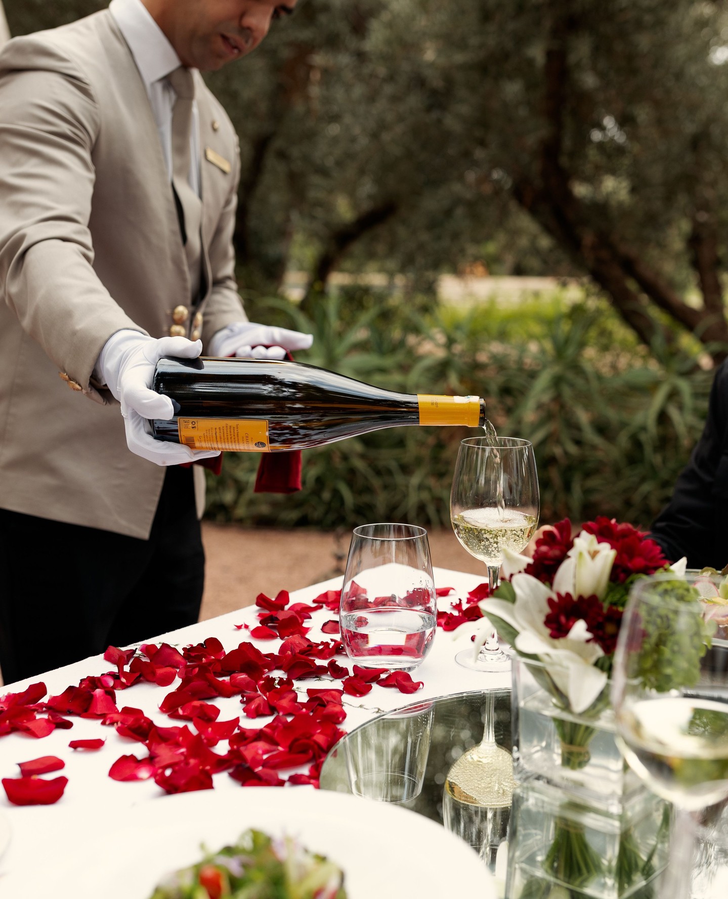 The Oberoi, Marrakech Facebook ad: A private Valentine’s dinner in the Secret Garden.
