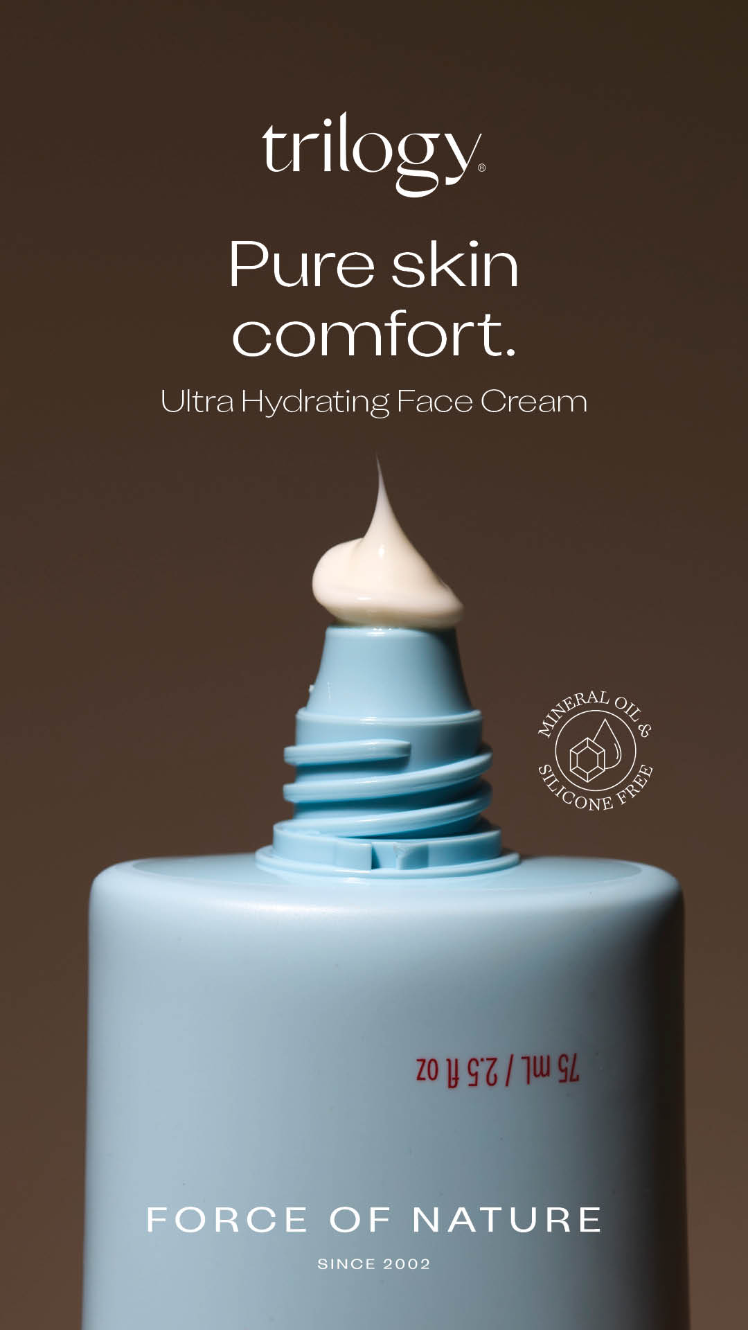 Trilogy Natural Skincare Facebook ad