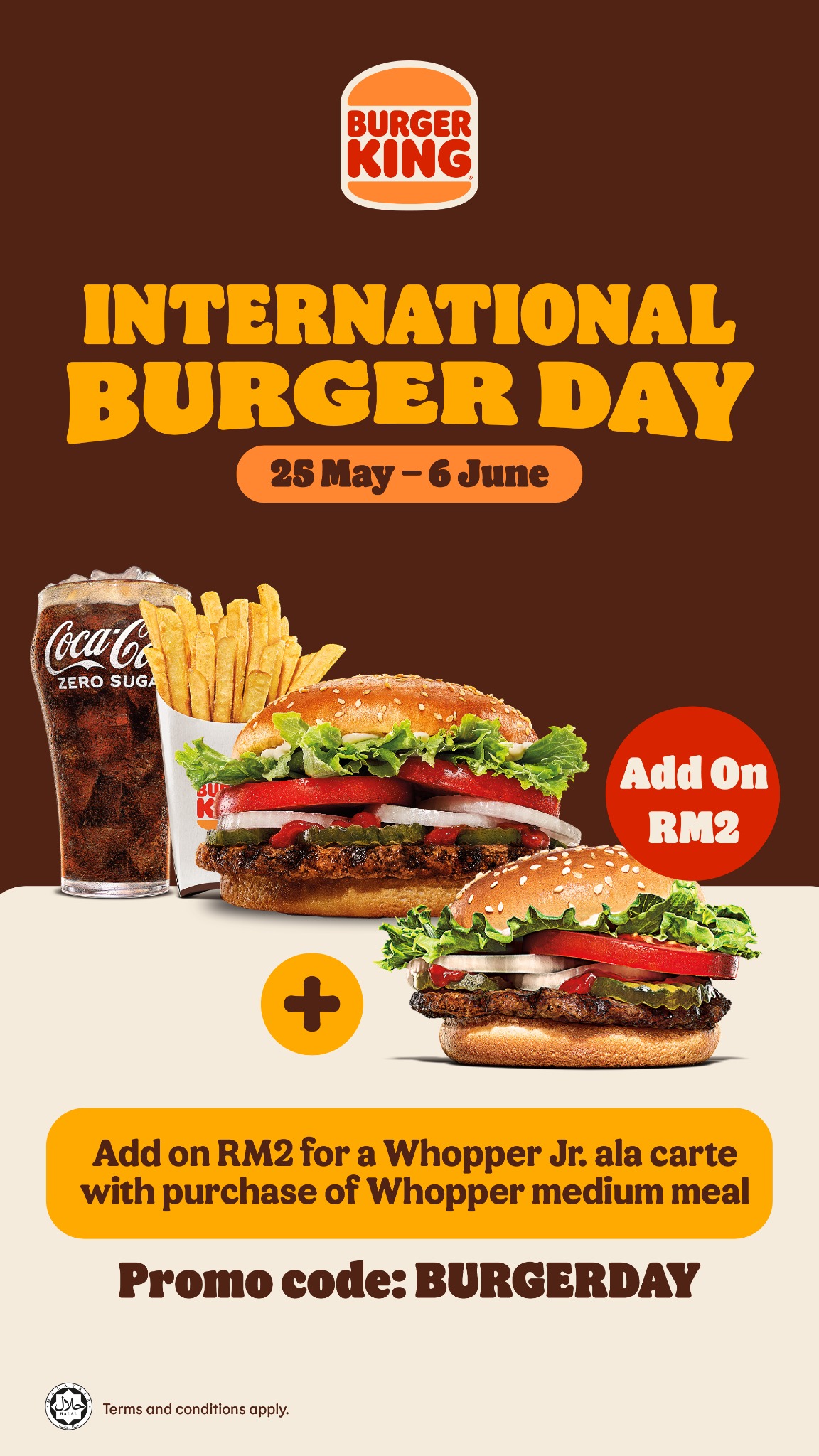 Burger King Malaysia Facebook ad