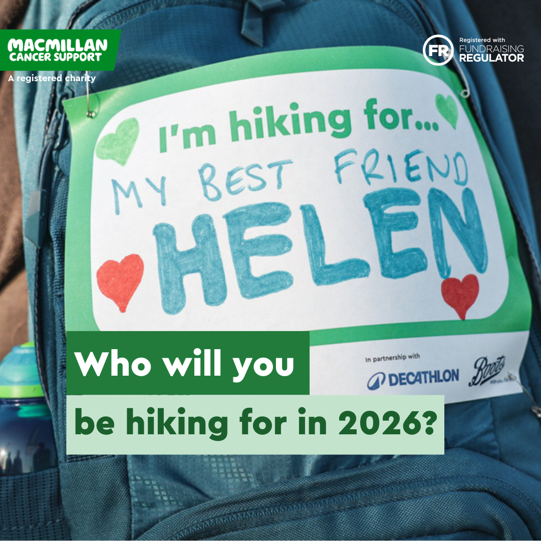 Macmillan Cancer Support Facebook ad