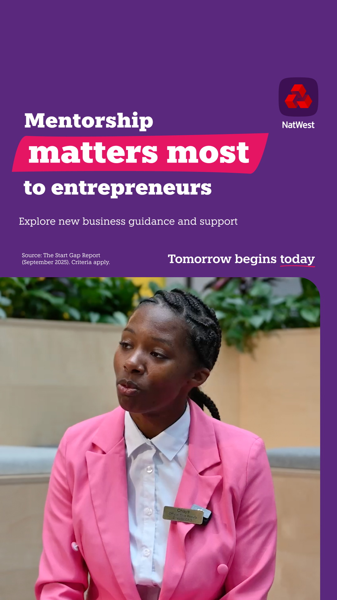 NatWest Business Facebook ad