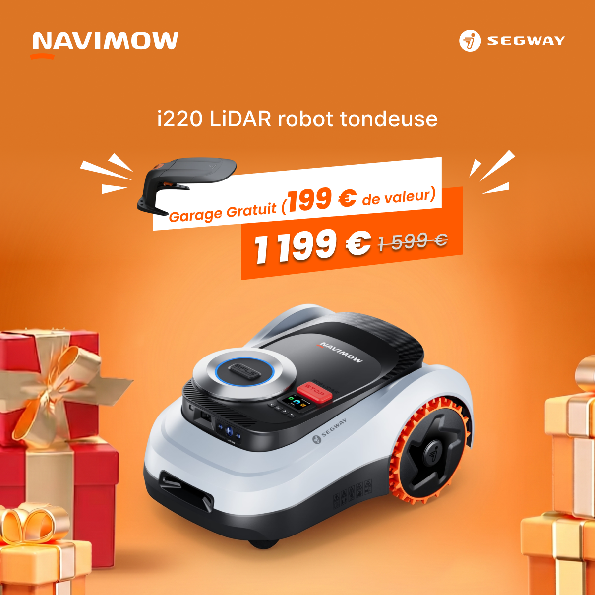Segway Navimow FR Facebook ad