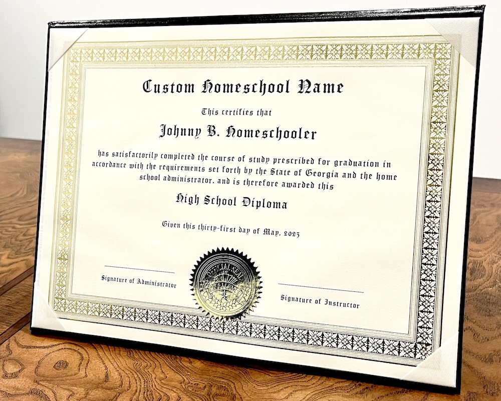 Homeschool Transcripts Facebook ad: Stop handing out diplomas that scream My Mom Made This.