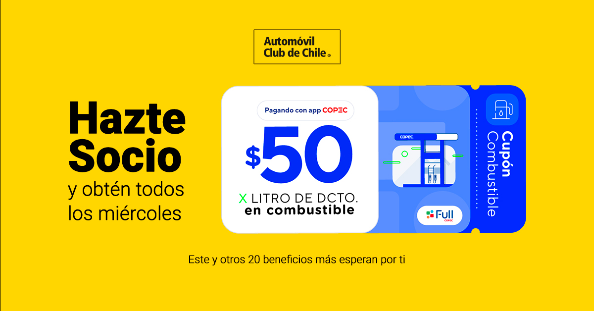 Automóvil Club de Chile Facebook ad from Oct 24, 2025