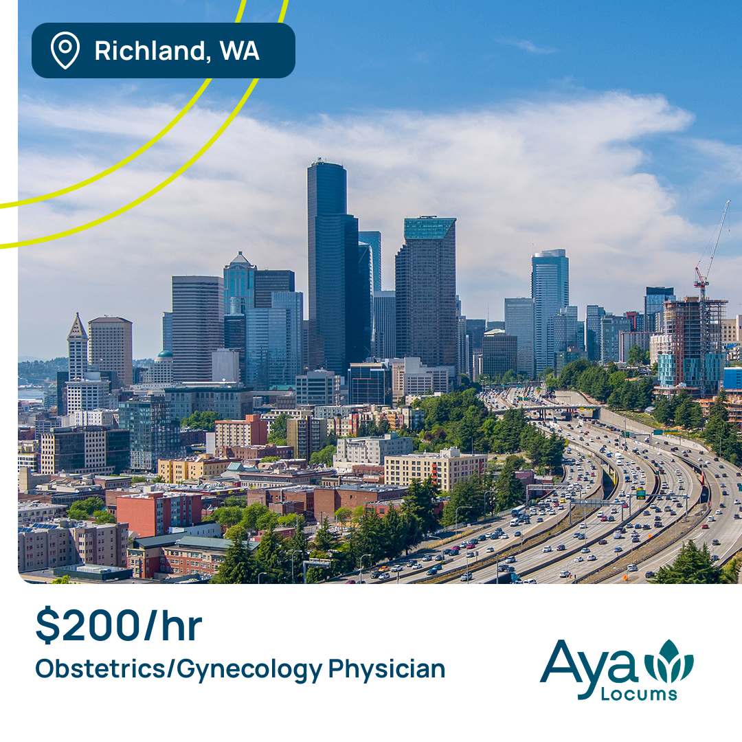 Aya Locums Facebook ad
