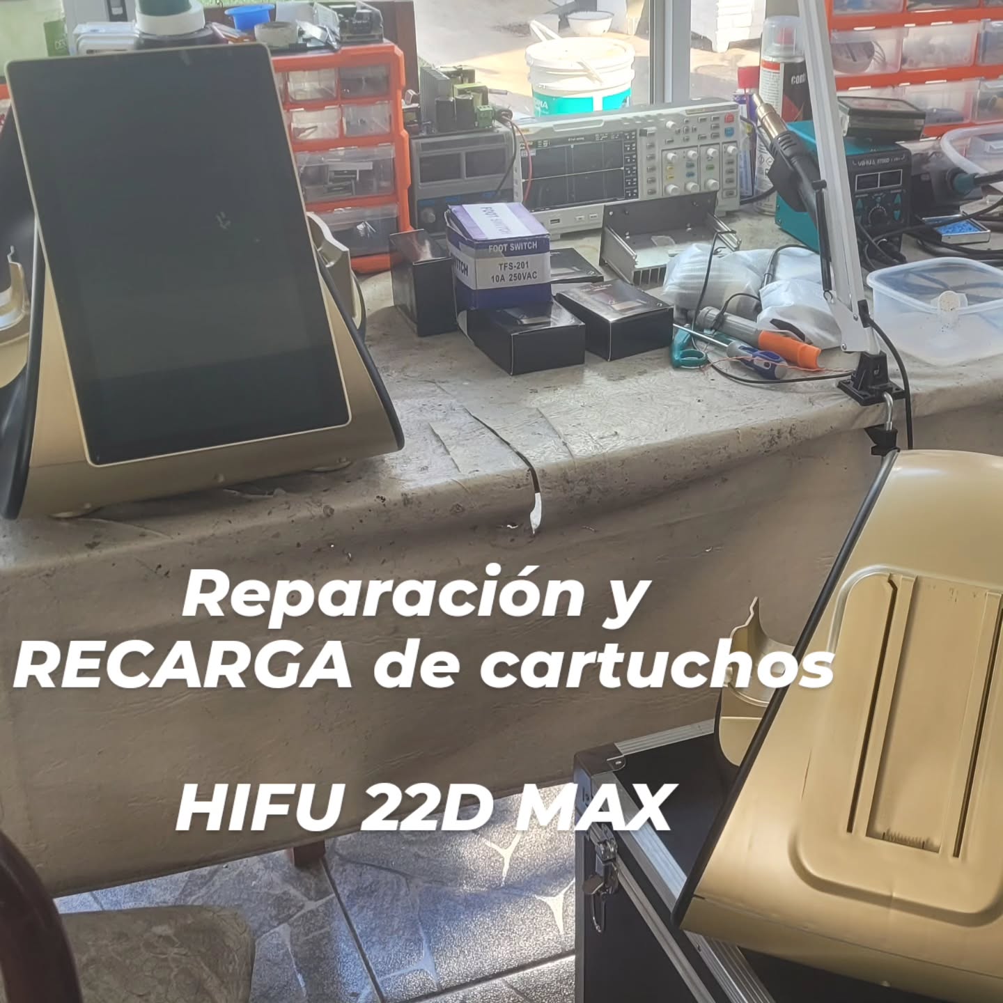 byb_ingenierias Facebook ad: Reparación de HIFU 22D MAX