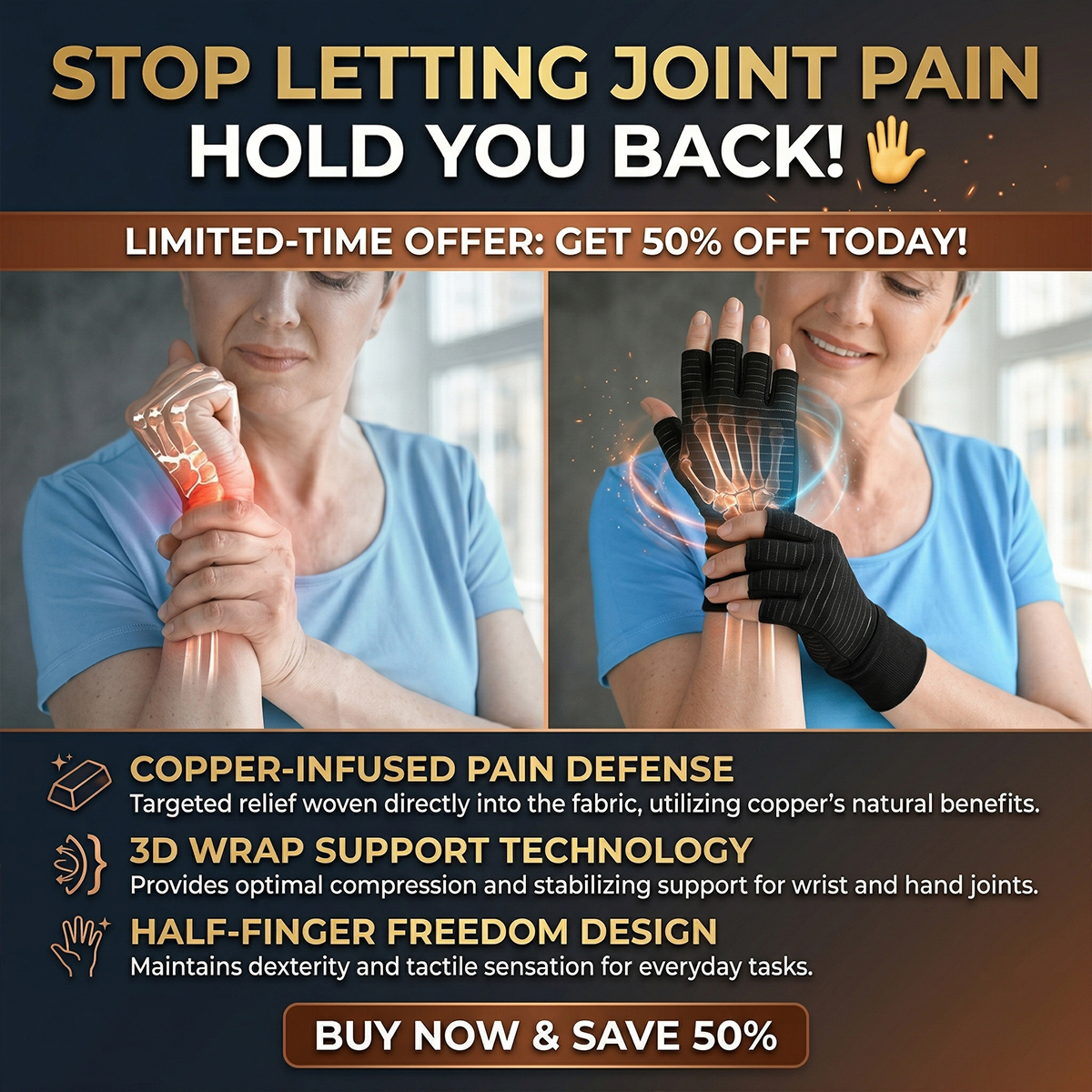 Dr. William Harland - Senior Health Advisor Facebook ad: I Got My Hands Back in Days-Not Weeks-Thanks to This…