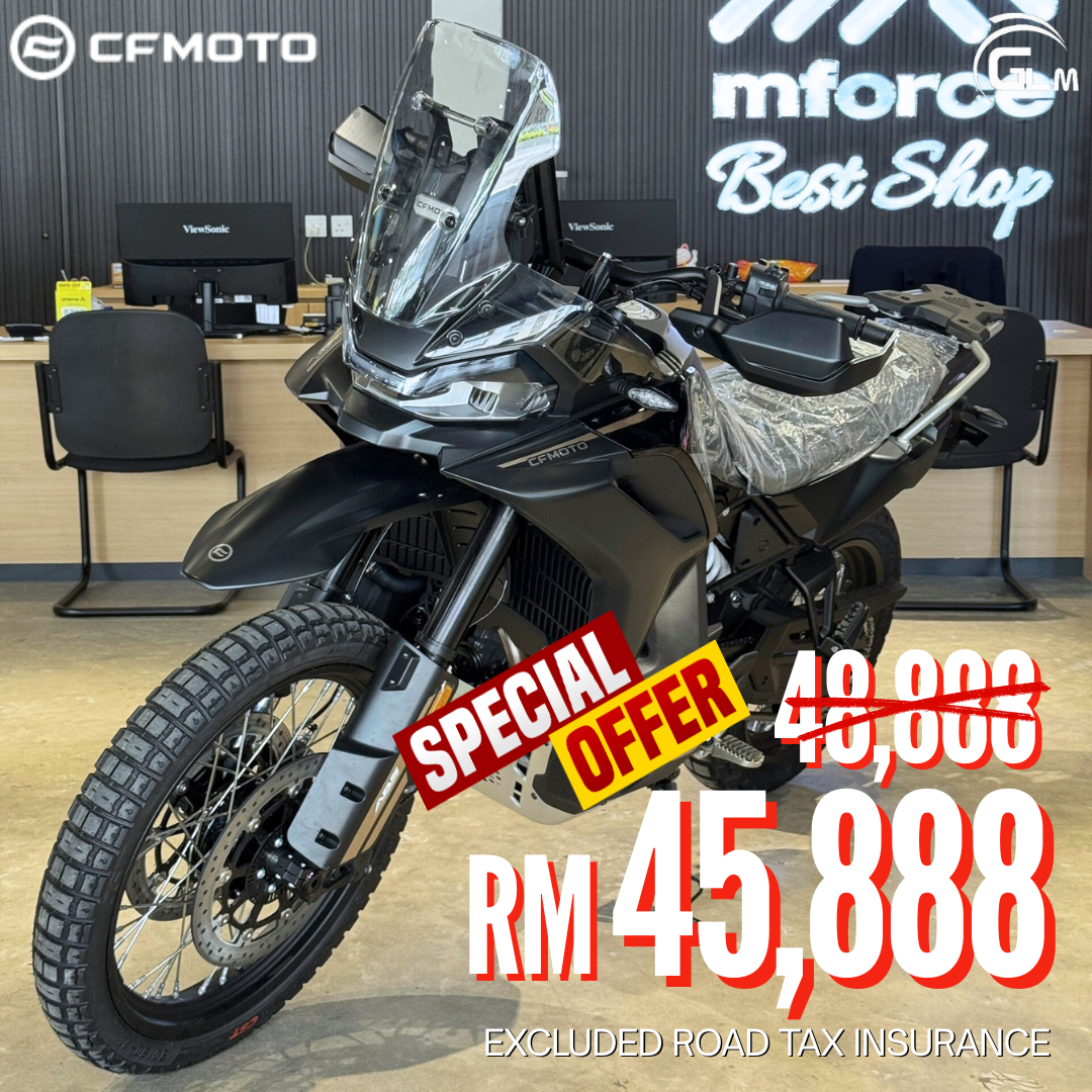 Mforce Best Shop Melaka by Gee Leong Motor M Sdn Bhd Facebook ad: 𝐂𝐅𝐌𝐎𝐓𝐎 𝟖𝟎𝟎 𝐌𝐓-𝐗 𝐒𝐏𝐄𝐂𝐈𝐀𝐋 𝐏𝐑𝐎𝐌𝐎!