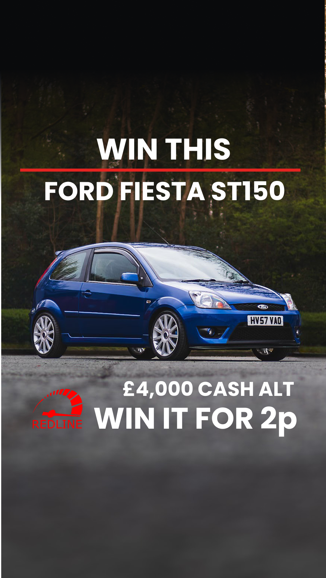 Redline Competitions Facebook ad