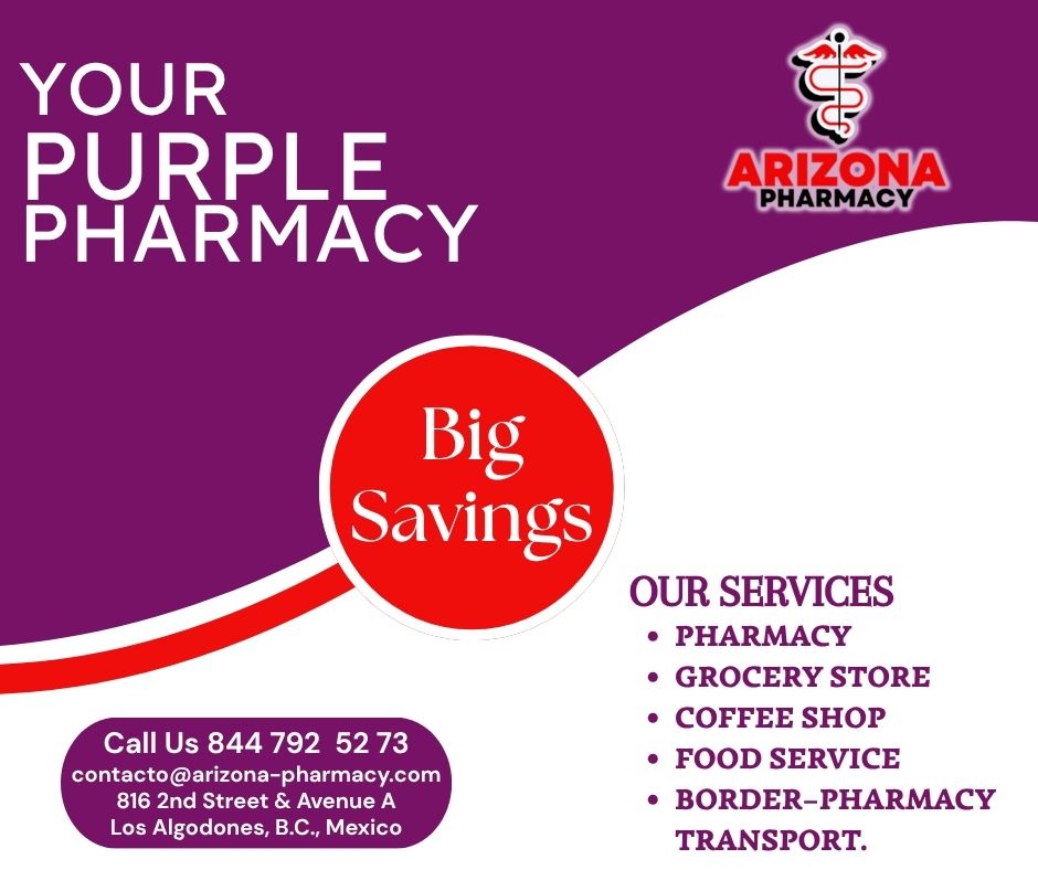 Arizona Pharmacy Facebook ad: At Arizona Pharmacy, we care about your health…