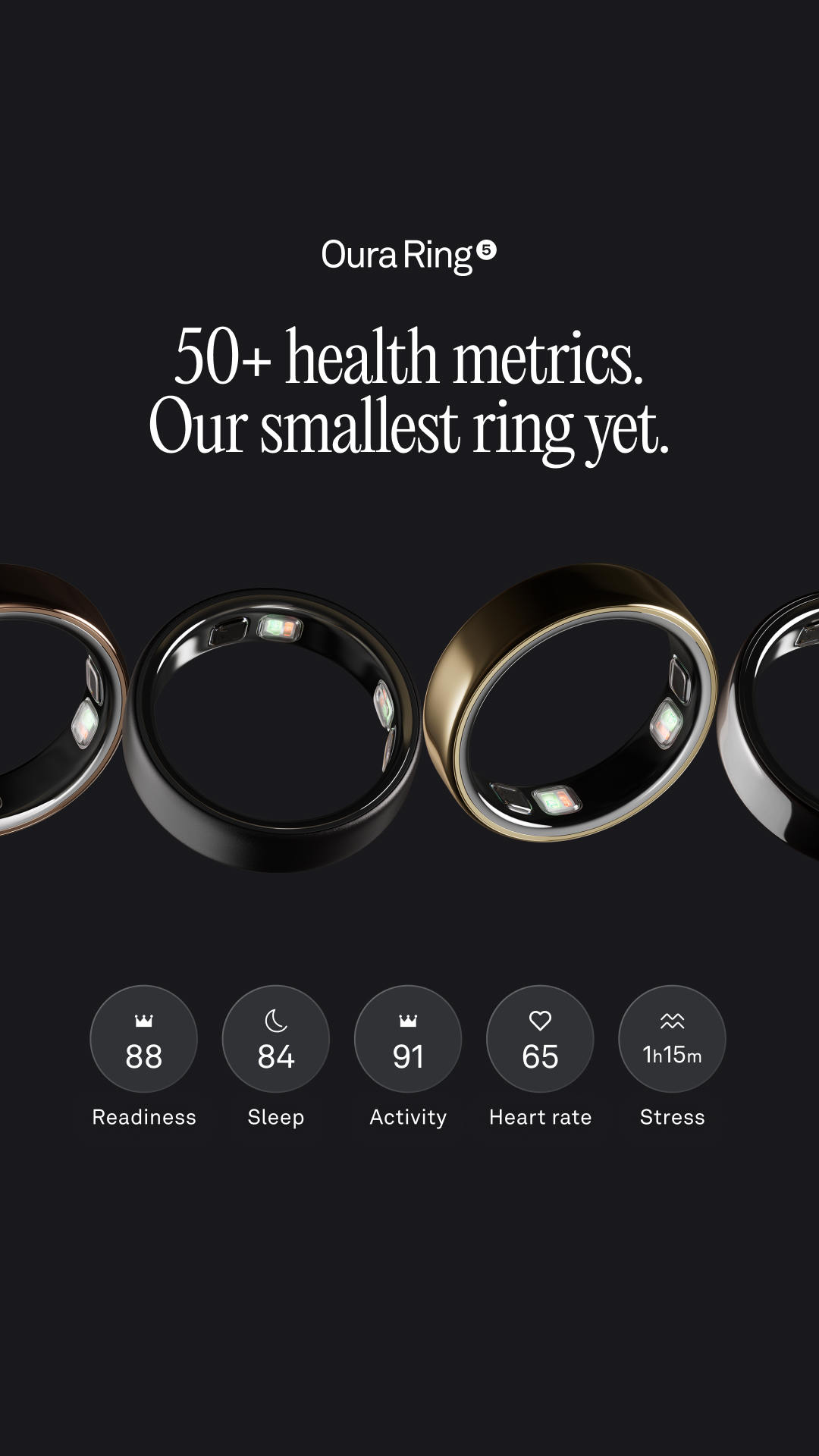 ŌURA Facebook ad