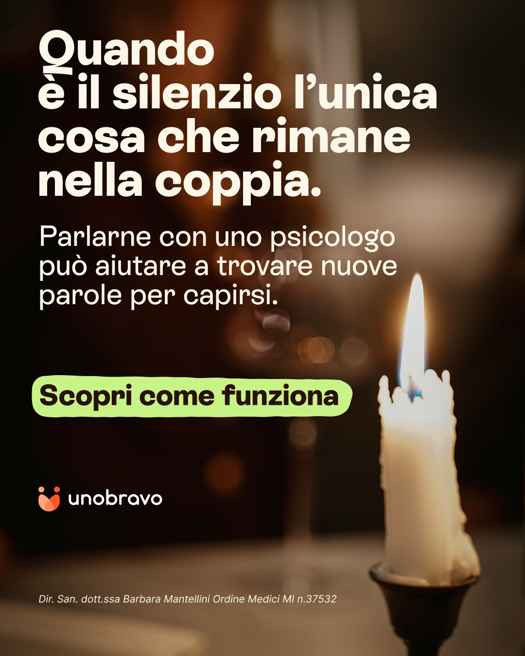 Unobravo Facebook ad
