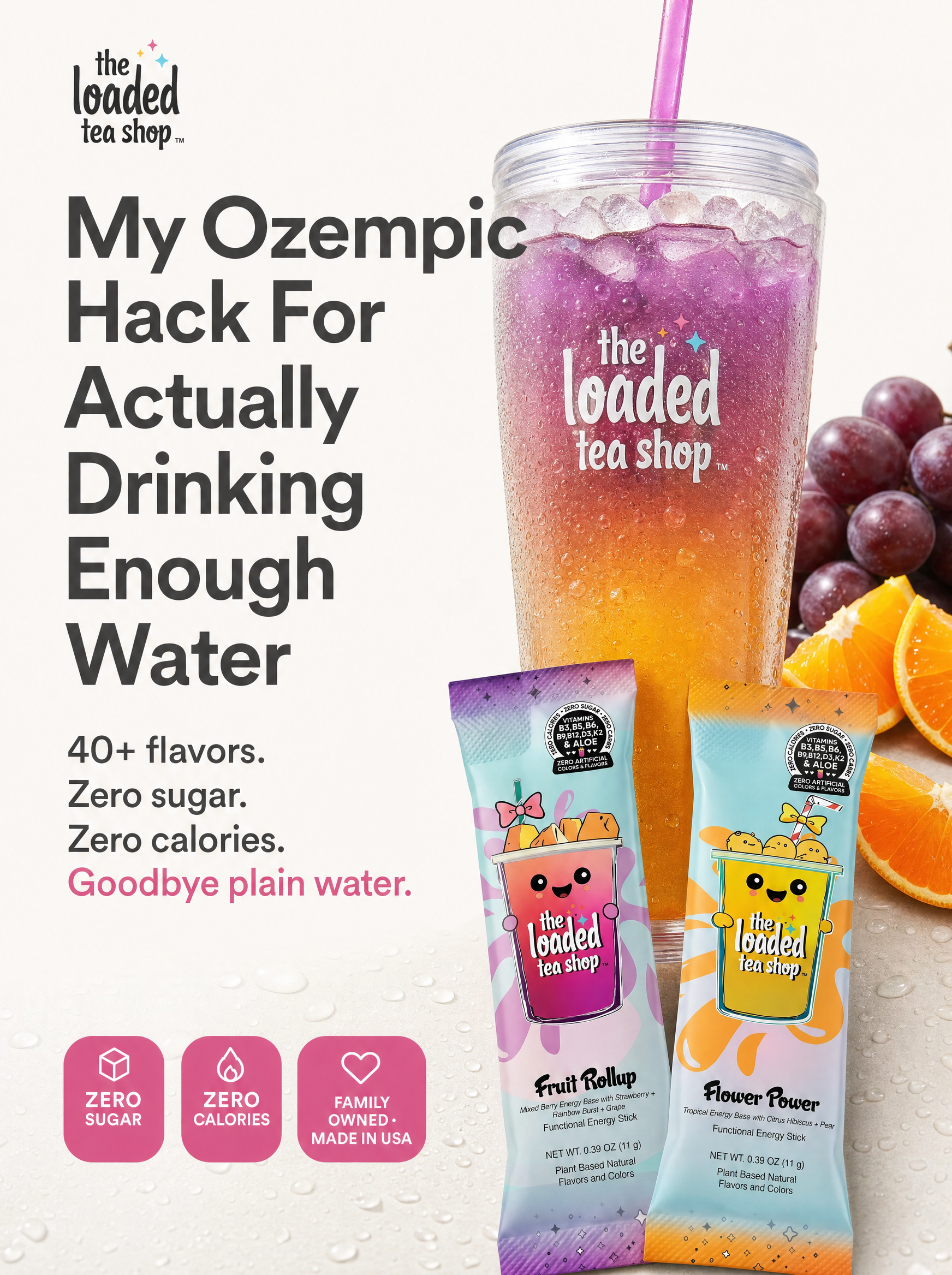 The Loaded Tea Shop Facebook ad