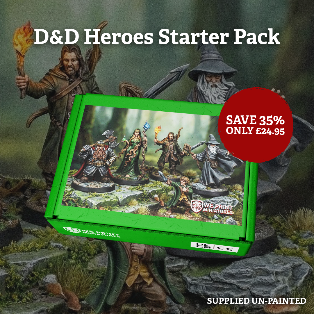 We Print Miniatures Facebook ad