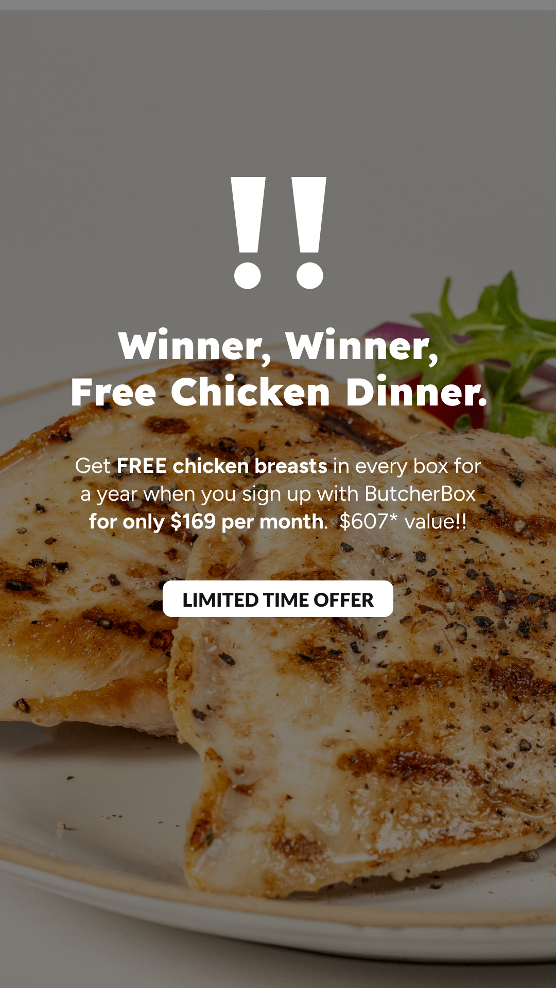 ButcherBox Facebook ad