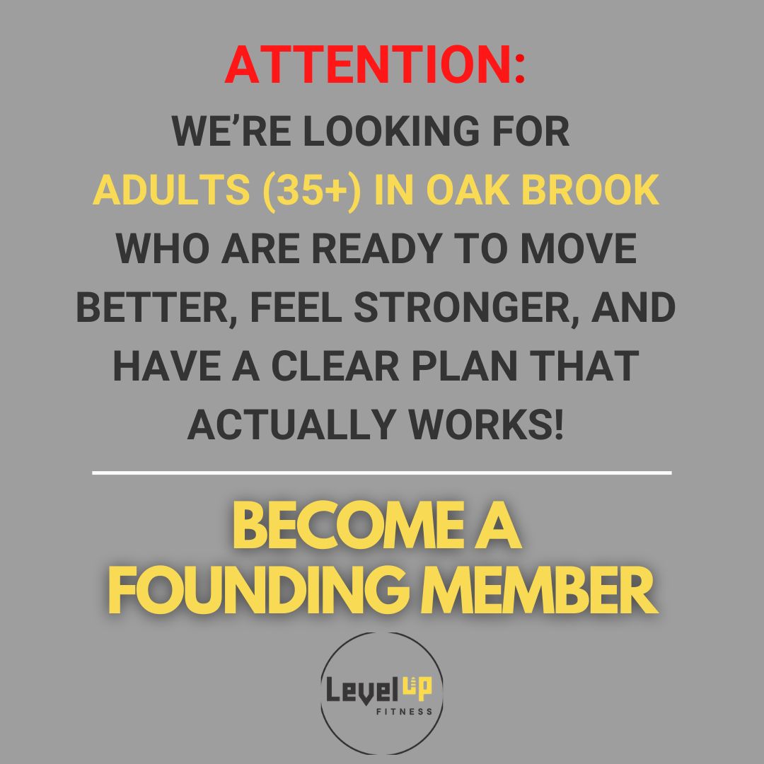 Level Up Fitness Facebook ad: Become a Founding Member