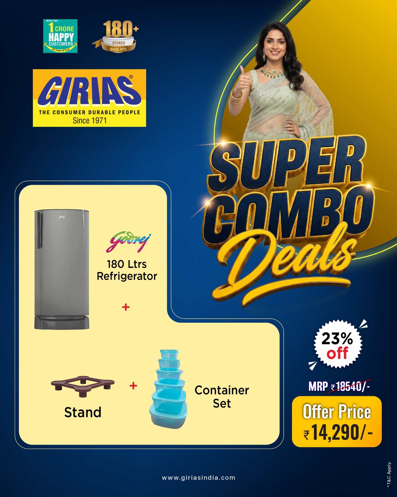 Girias India Facebook ad