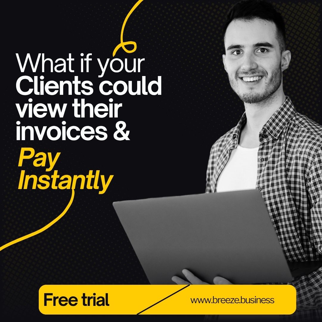 Tech Oasis Systems Facebook ad: Breeze Invoicing Software