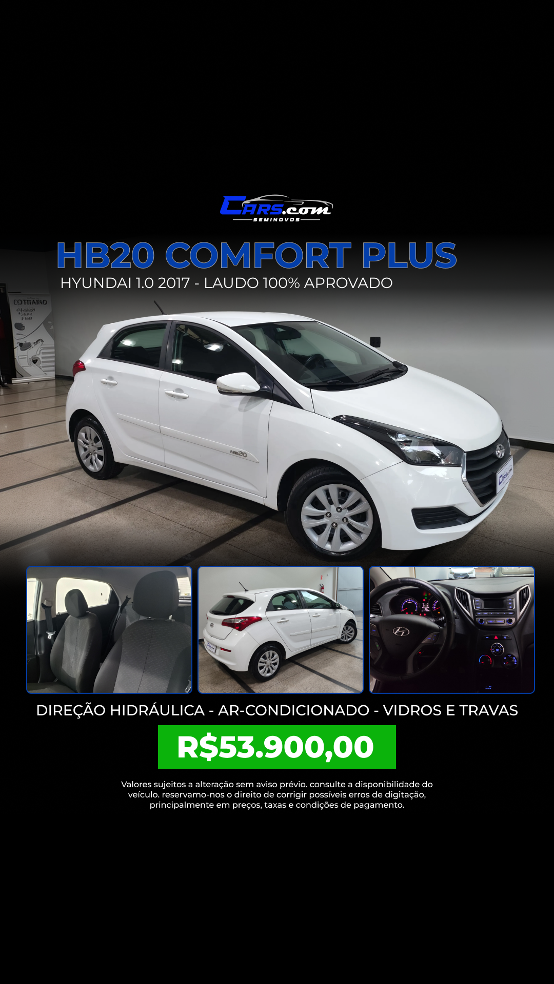 Cars.comseminovos Facebook ad from Jul 8, 2026