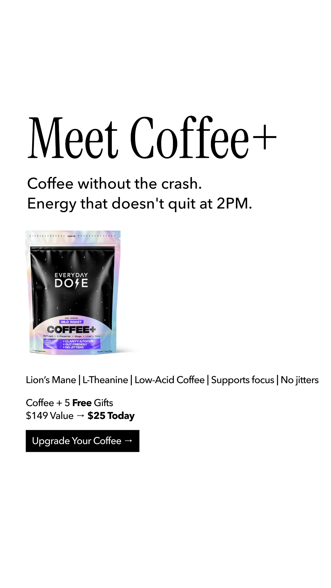 Everyday Dose Facebook ad