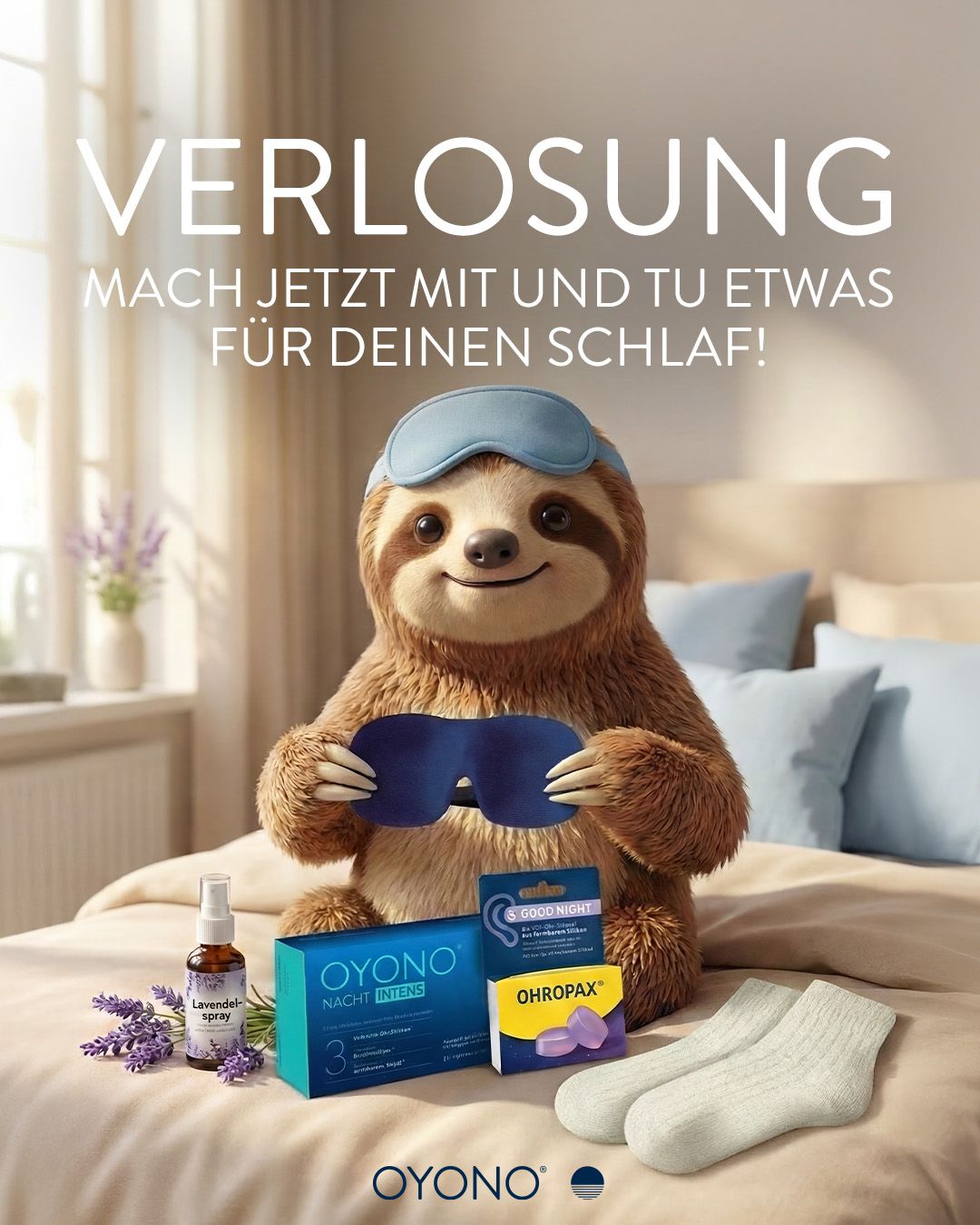 OYONO Facebook ad: Nimm an unserer Verlosung teil und sichere dir…
