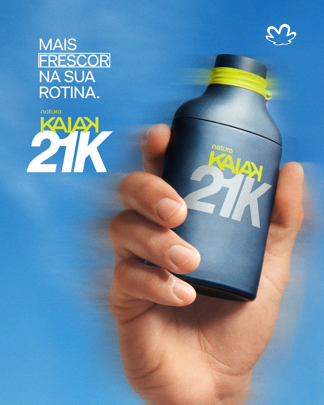Lojas Natura Facebook ad: Leve novos ares para os seus clientes.