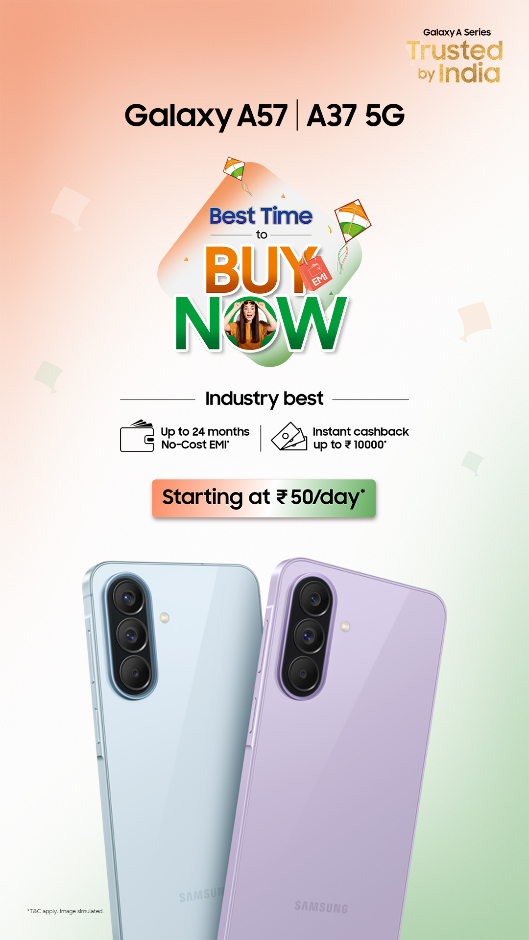 Samsung Facebook ad