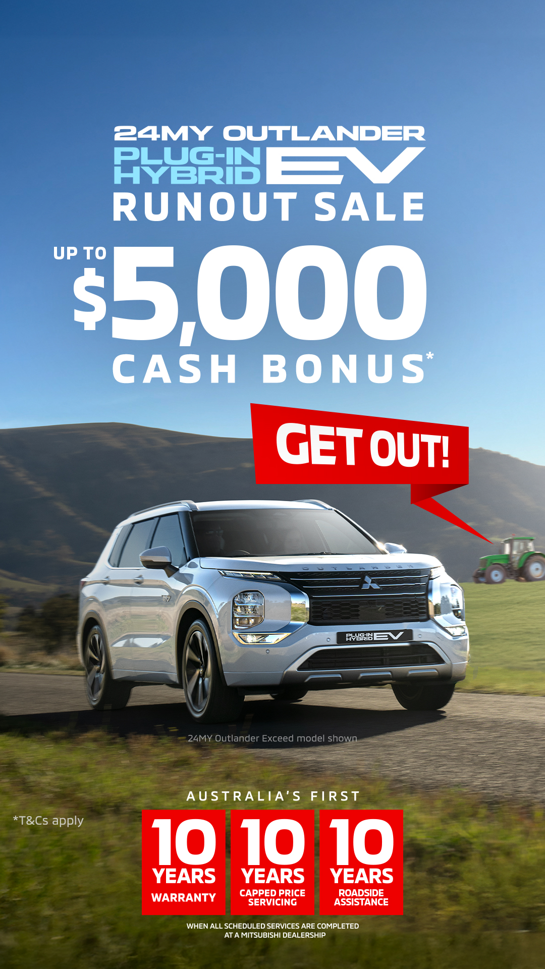 Mitsubishi Motors Australia Facebook ad