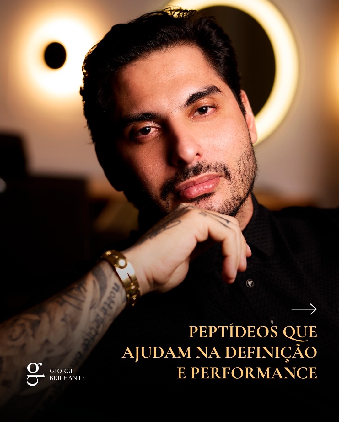 Dr. George Brilhante Facebook ad: Peptídeos: a nova fronteira da performance e da…