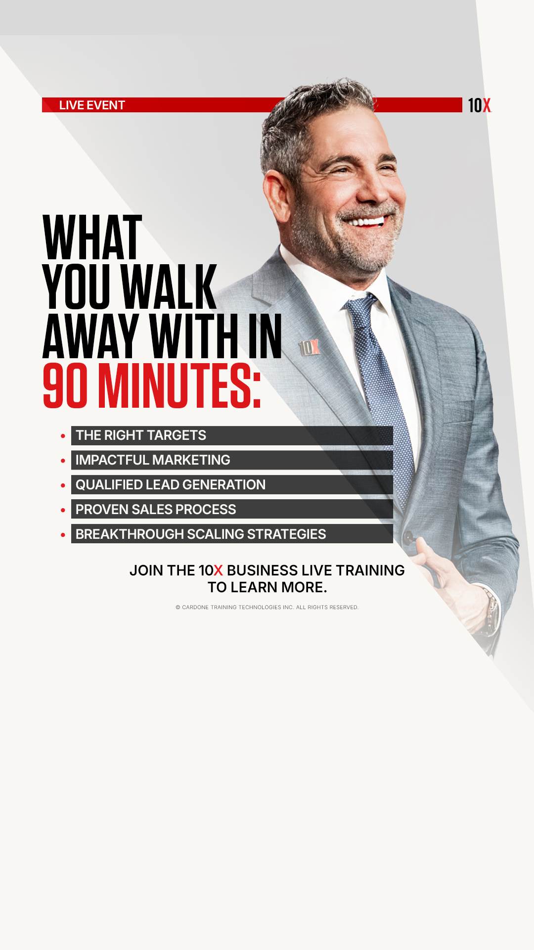 Grant Cardone Facebook ad