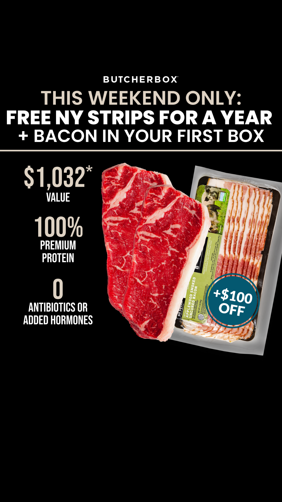 ButcherBox Facebook ad