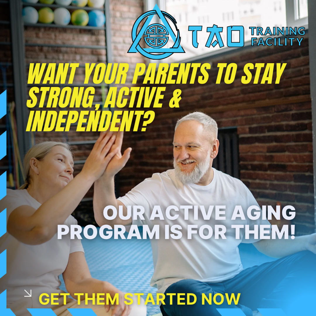 TAO Training Facility Facebook ad from May 5, 2026