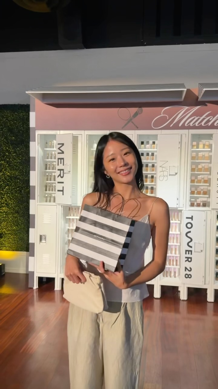 Sephora Facebook ad: Kicking off @usopen the correct way @hjevelyn