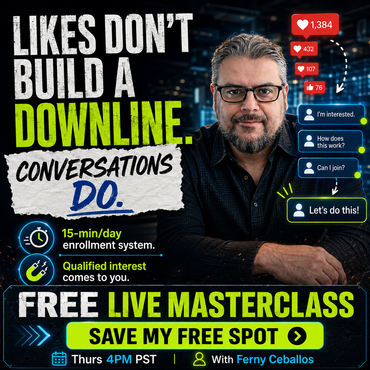 Attraction Marketing Facebook ad