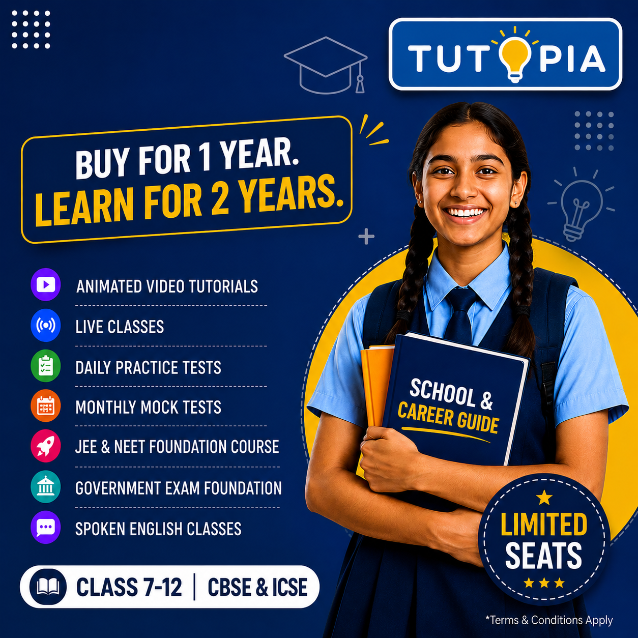 Tutopia Learning App Facebook ad