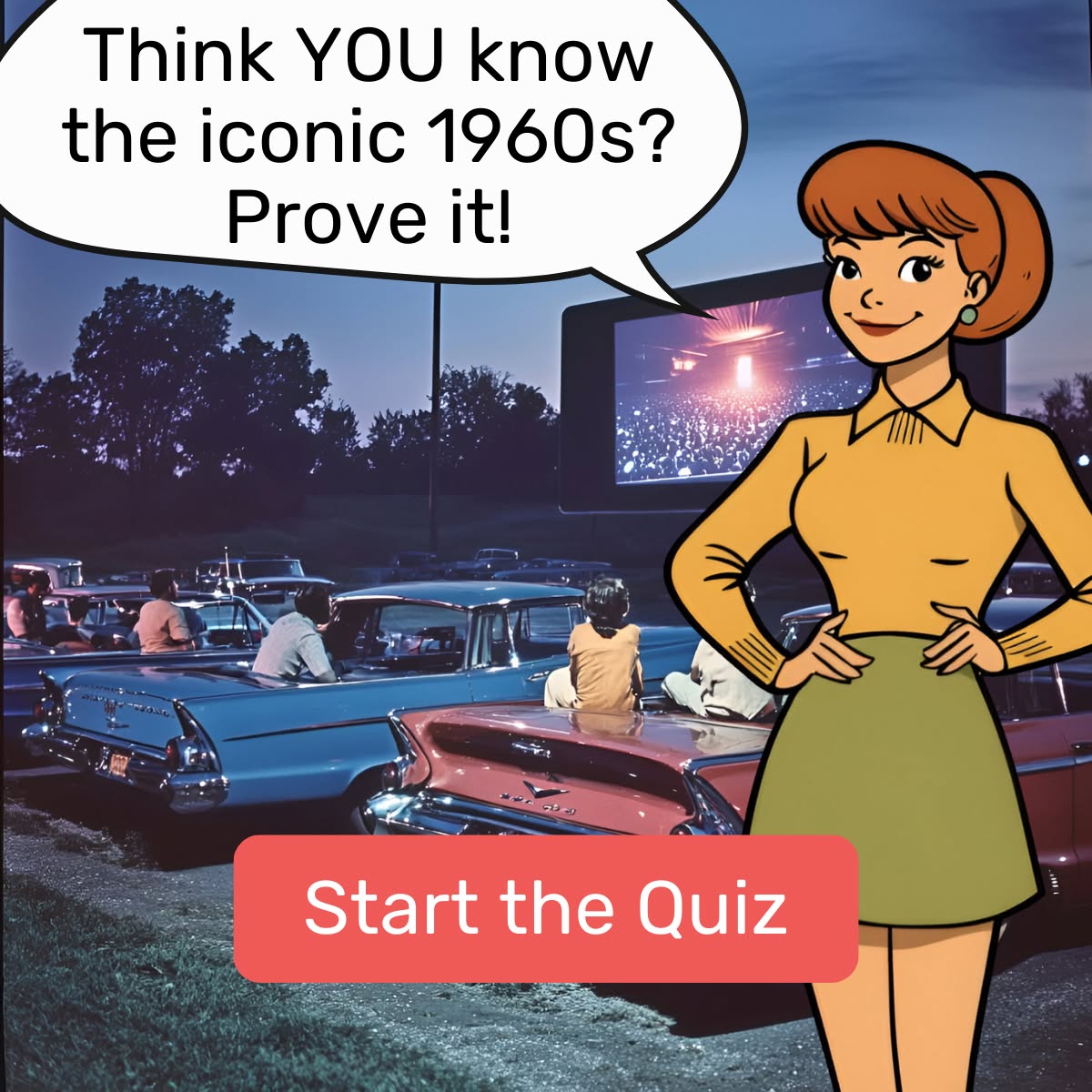 QuizGriz History Facebook ad