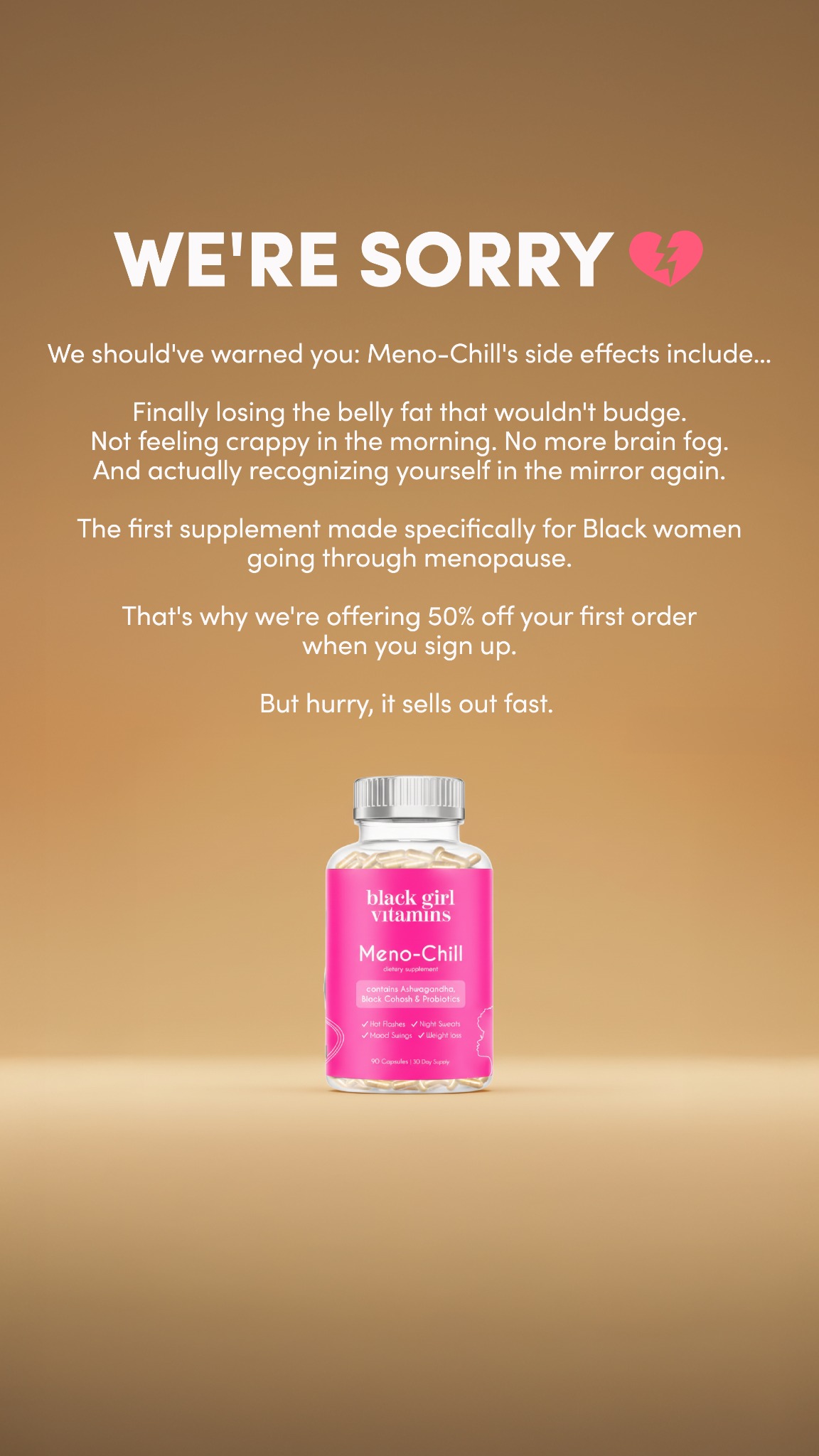 Black Girl Vitamins Facebook ad