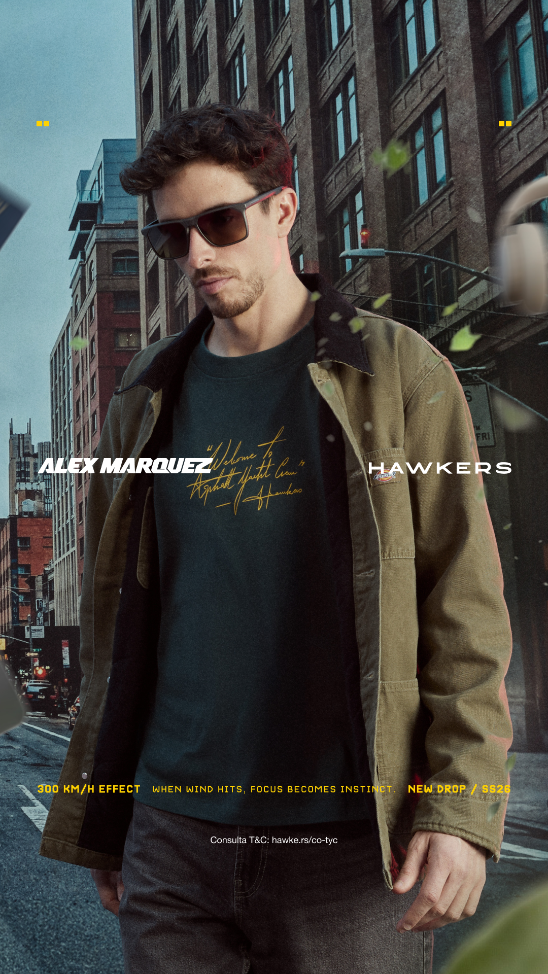 Hawkers Co. Facebook ad