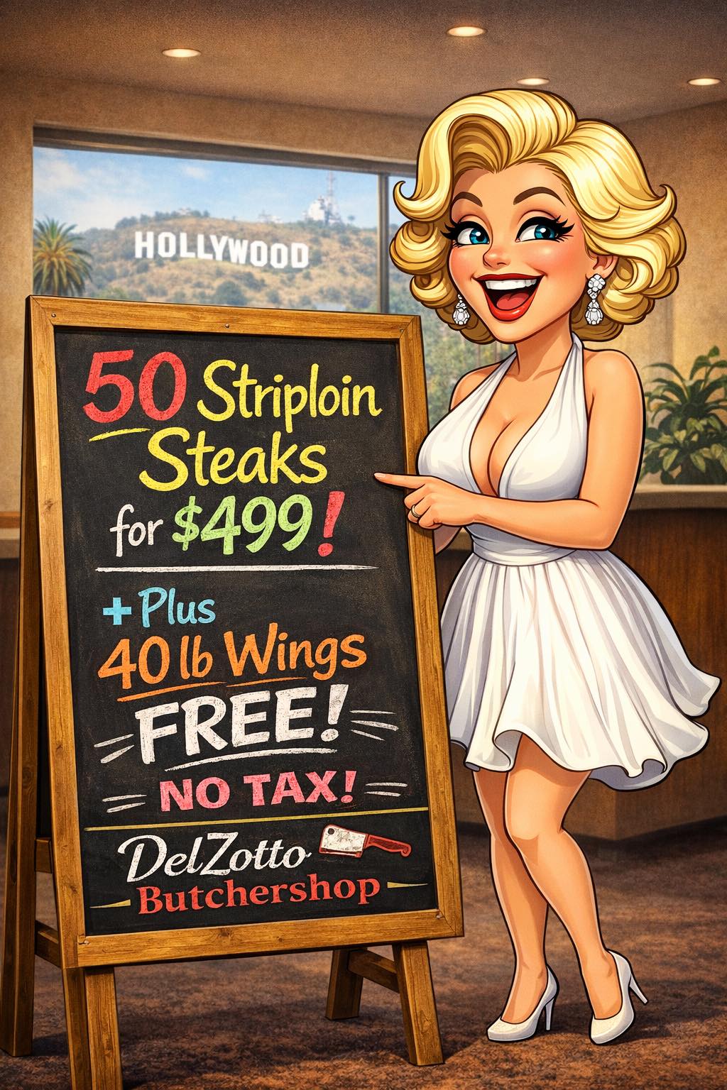 Delzotto Butchers Facebook ad