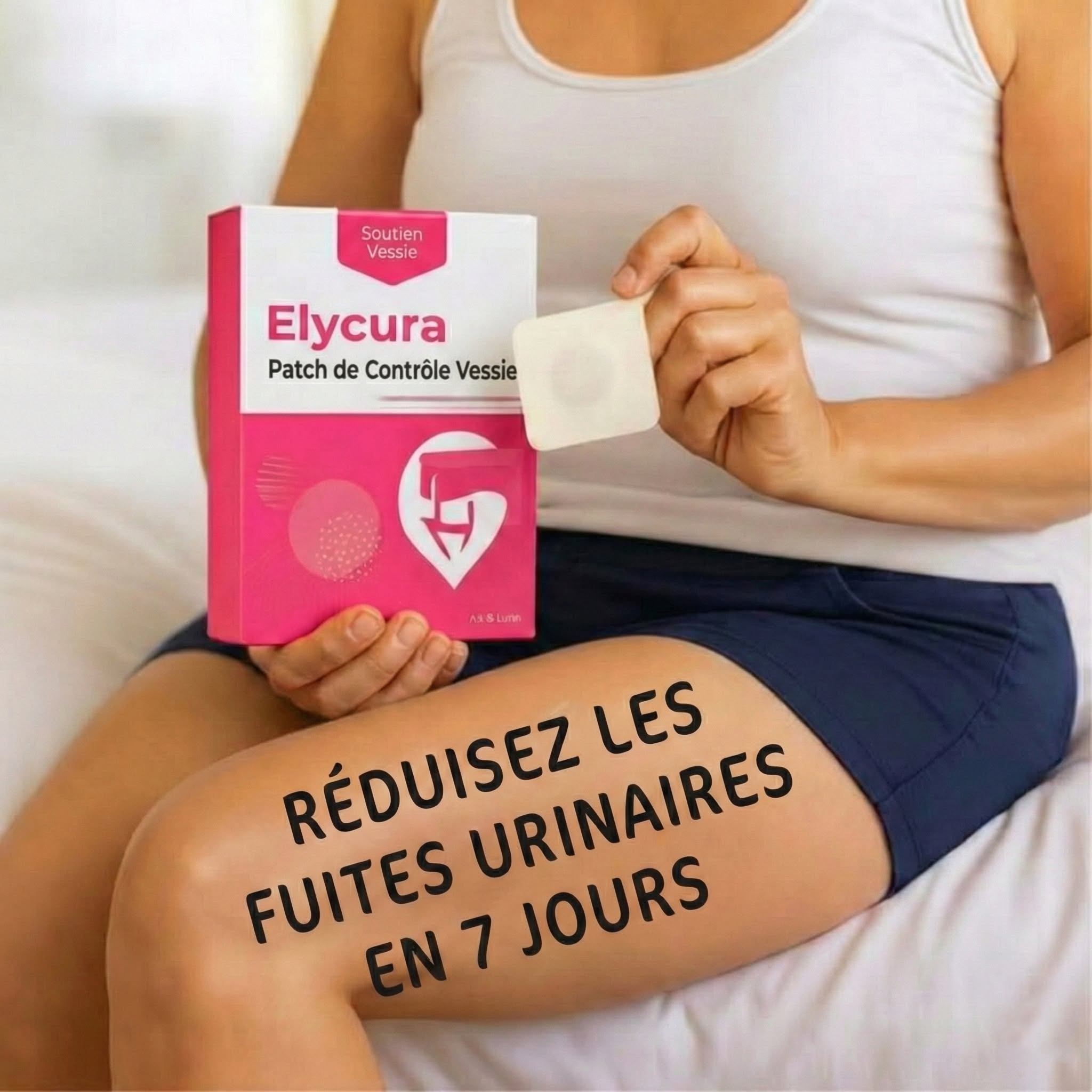 Vernie G. Christian Facebook ad: Traite l'incontinence urinaire immédiatement