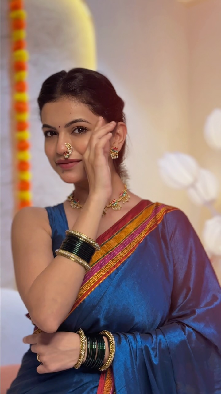 Manvasam lavanya Facebook ad: गौराई सुख-समृद्धी घेऊन आली!