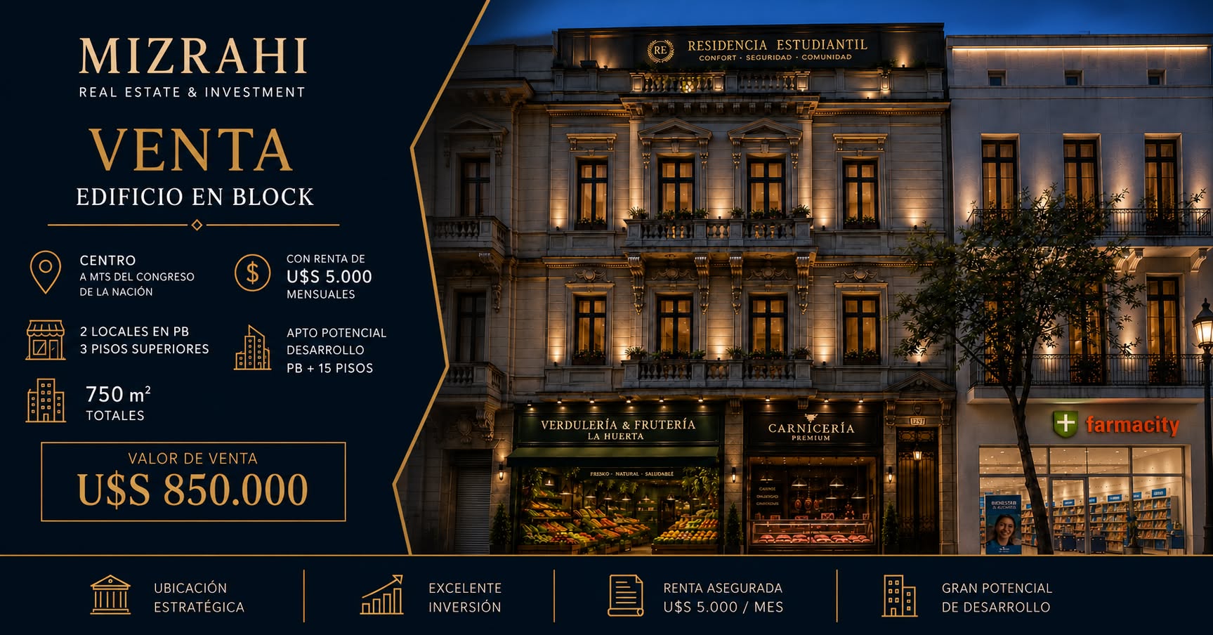 Mizrahirealestate Facebook ad