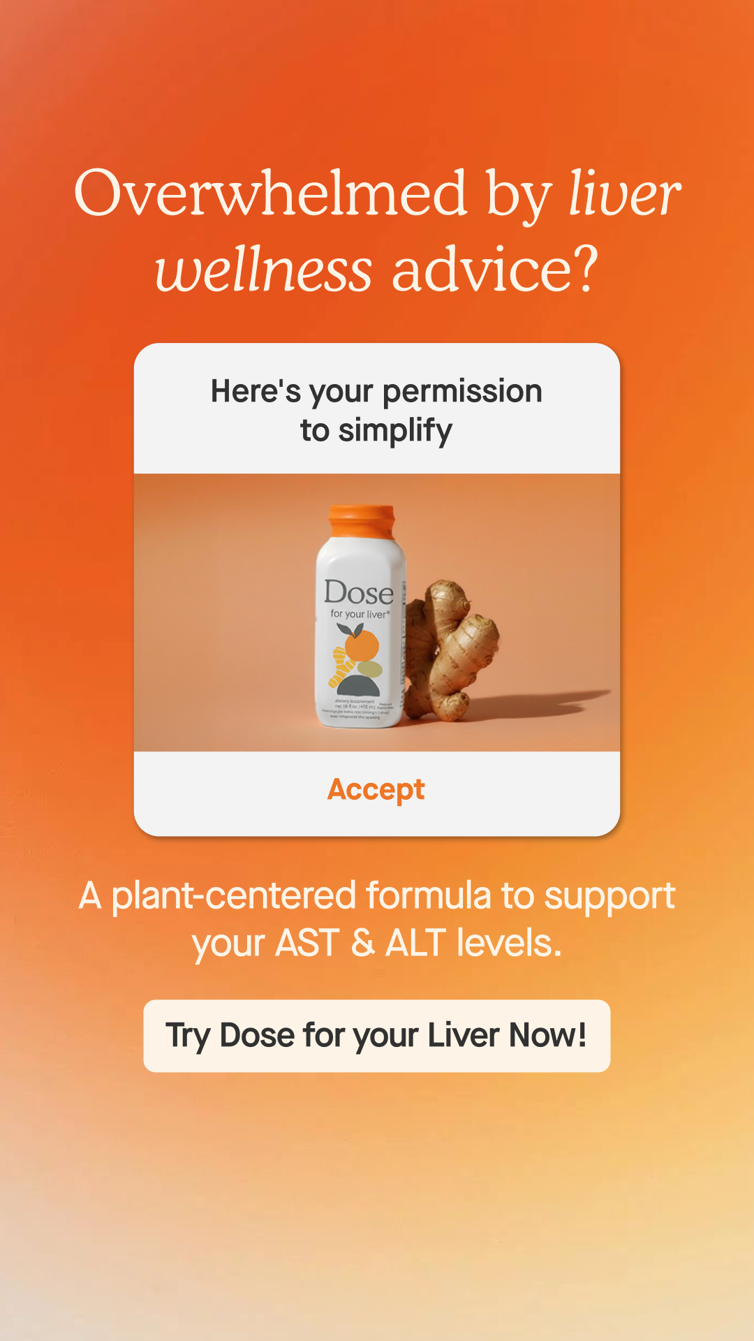 Dose Facebook ad