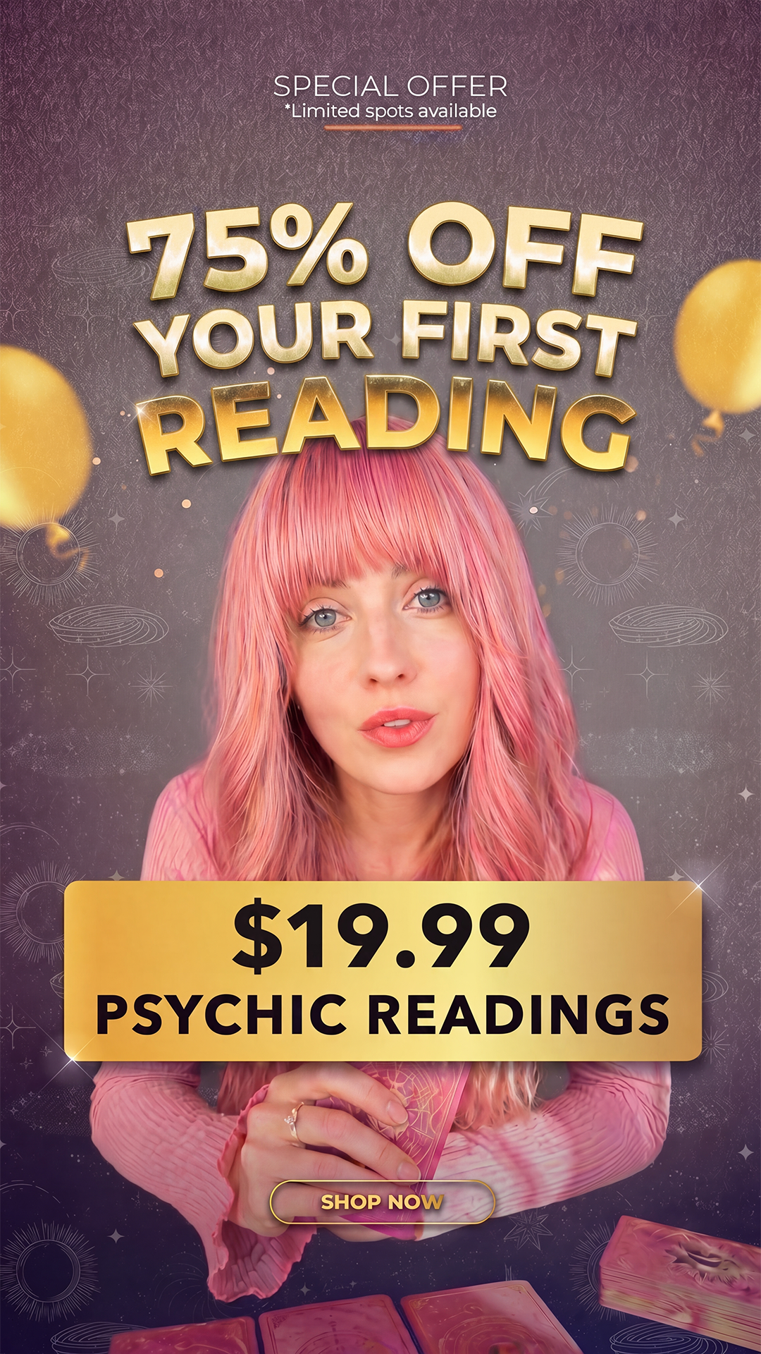 Psychic Samira Facebook ad