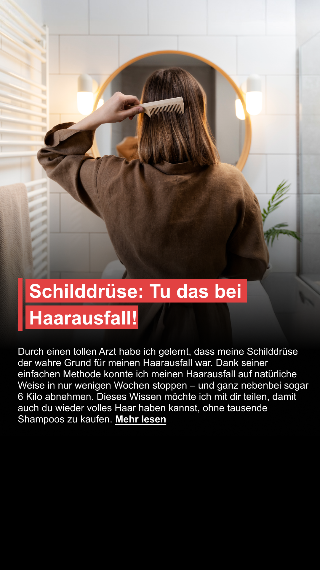 Mission Schilddrüse Facebook ad